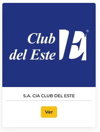Ficha de Club del Este en Expertiza Avisa.