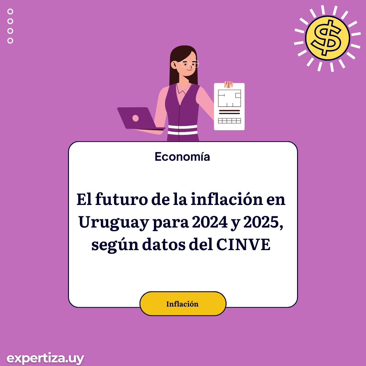 El futuro de la inflación en Uruguay para 2024 y 2025, según datos del CINVE.