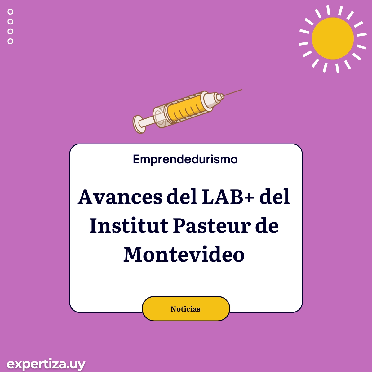 Avances del LAB+ del Institut Pasteur de Montevideo.