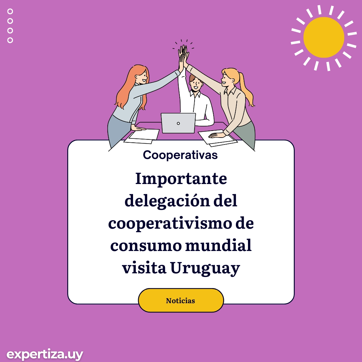 Importante delegación del cooperativismo de consumo mundial visita Uruguay.