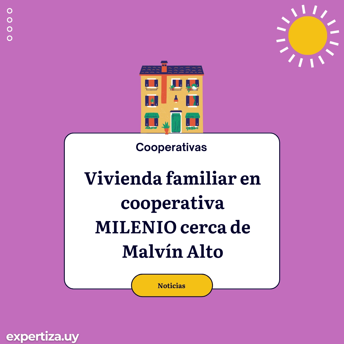 Vivienda familiar en cooperativa  MILENIO cerca de Malvín Alto.